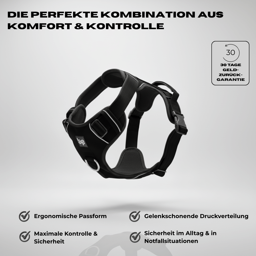 Alpha Control Hundegeschirr mit Griff - BulletPaws