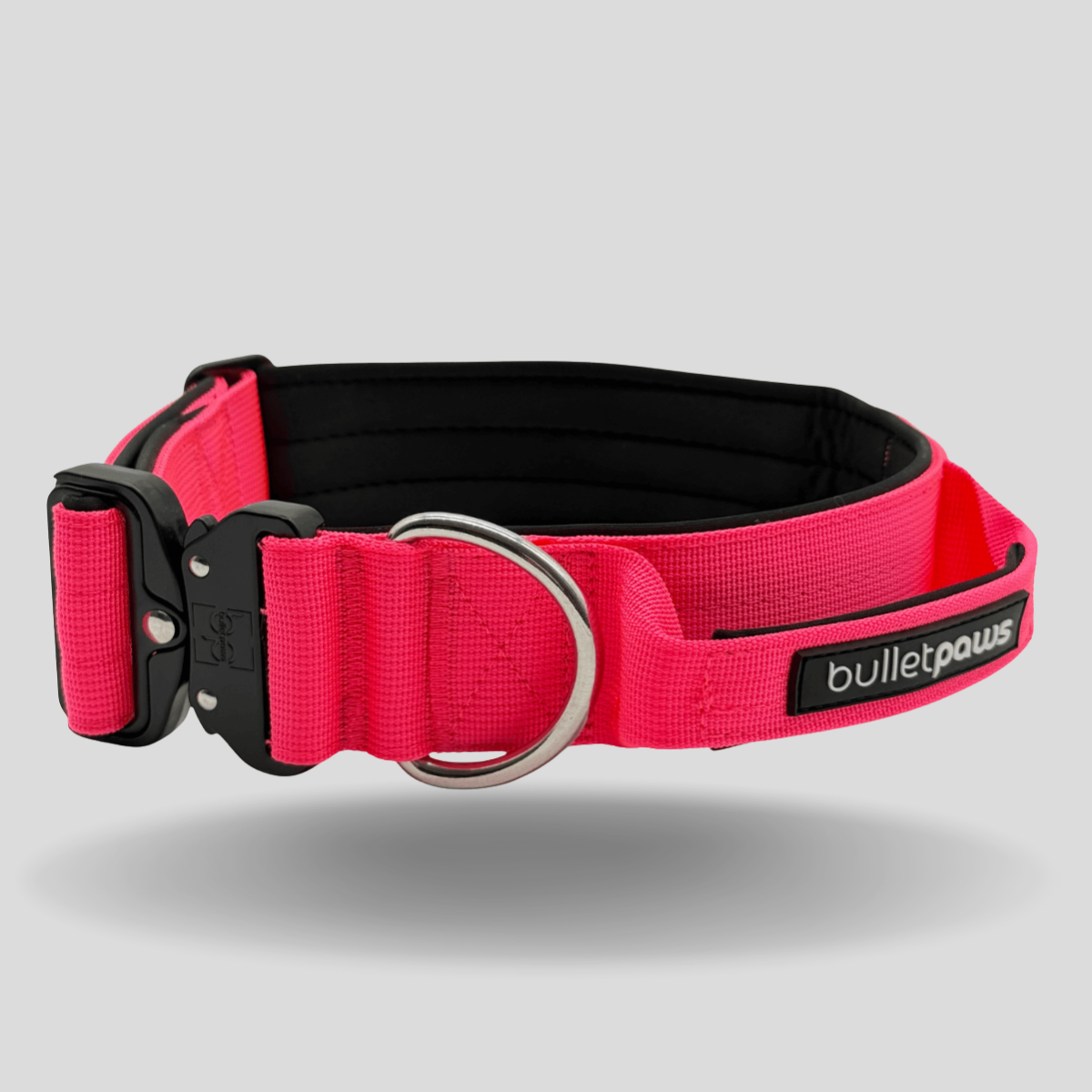 4cm Alpha Hundehalsband mit Griff - BulletPaws