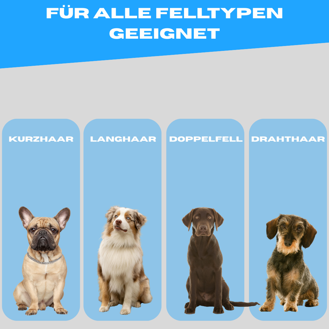Alpha Unterfellbürste für Hunde - BulletPaws